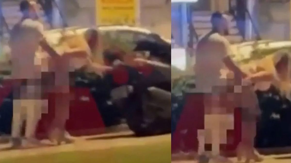 Antalya'nın ilçesi Alanya'da skandal anlar! Sokak ortasında kimseye aldırmadan cinsel ilişkiye girdiler