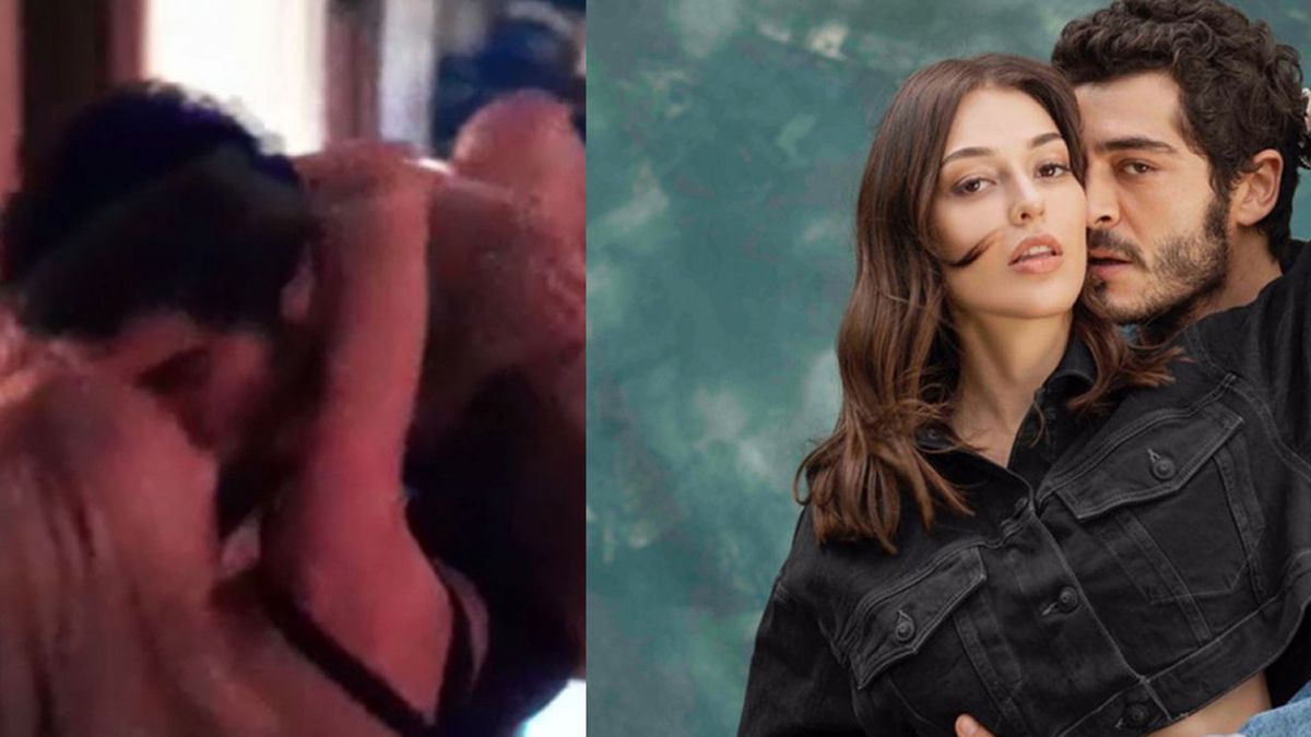 Nişan attıran sevişme sahnesi! Dilan Çiçek Deniz ve Burak Deniz'in Kal dizisindeki ateşli sahnesi ortalığı yaktı