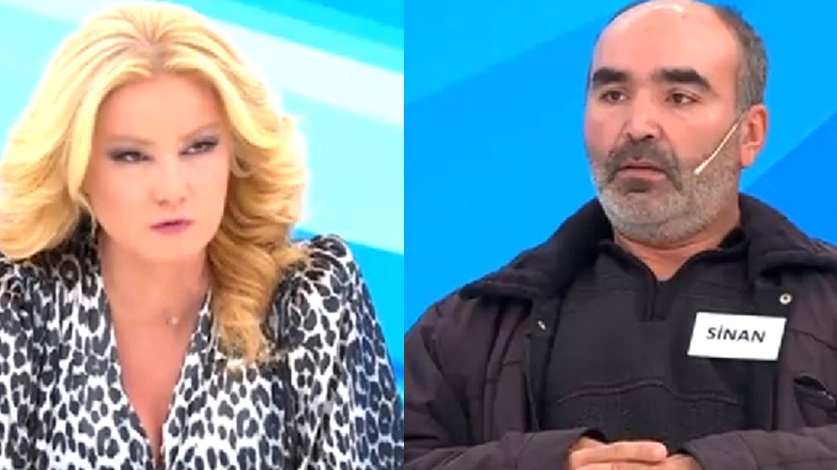Sapık Sinan gözlerini Müge Anlı'nın bacaklarına dikti! Kocası Şinasi Yüzbaşıoğlu stüdyoyu basacak