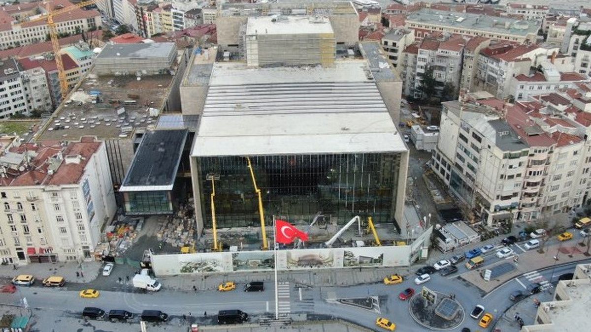 AKM'nin Son Hali Havadan Böyle Görüntülendi