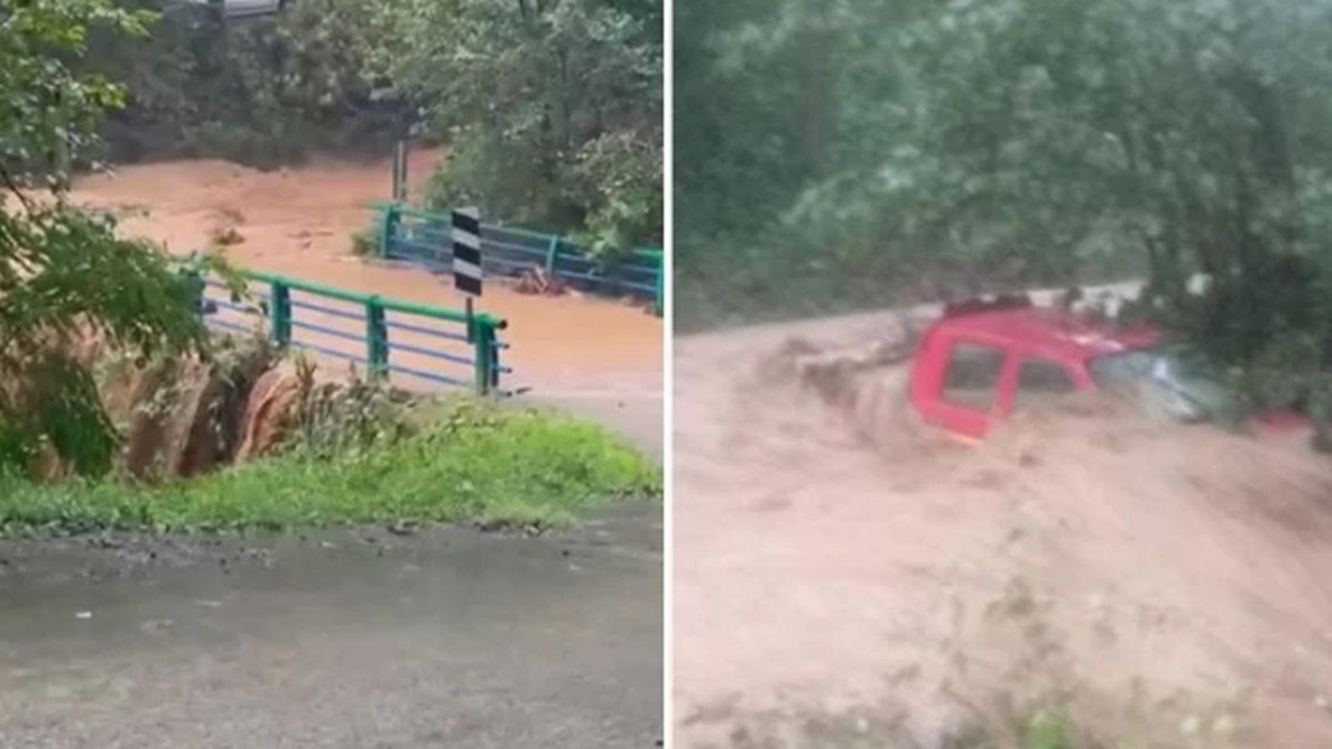 AKOM uyarı vermişti: Rize ve Artvin’de sel meydana geldi