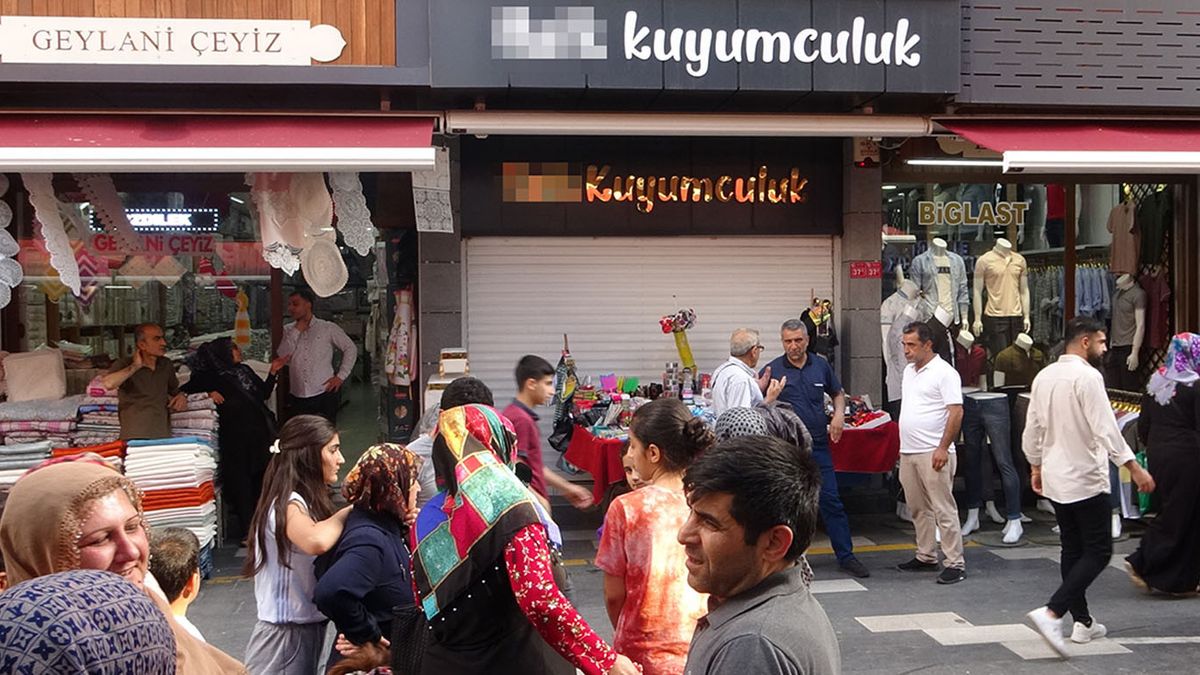 Diyarbakır'da akılalmaz kuyumcu vurgunu!