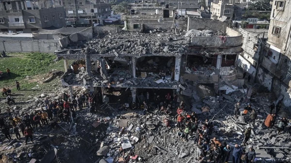 İsrail'in Refah'a yönelik saldırısında 8 Filistinli çocuk hayatını kaybetti!