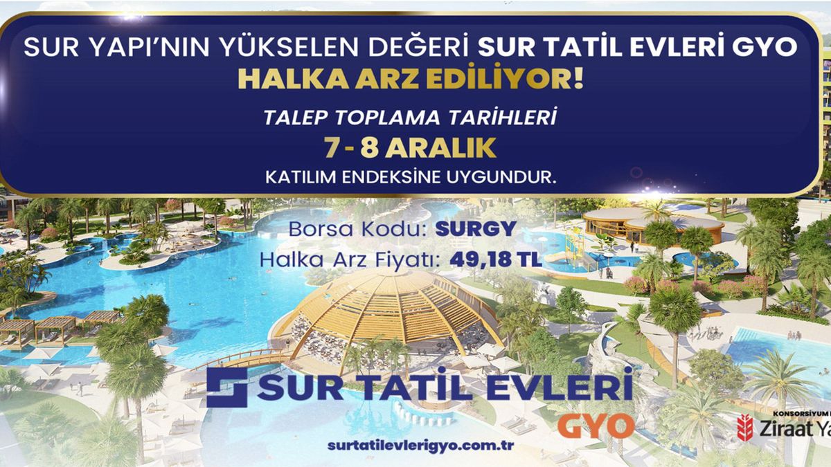Sur Yapı Halka Arz Oluyor !