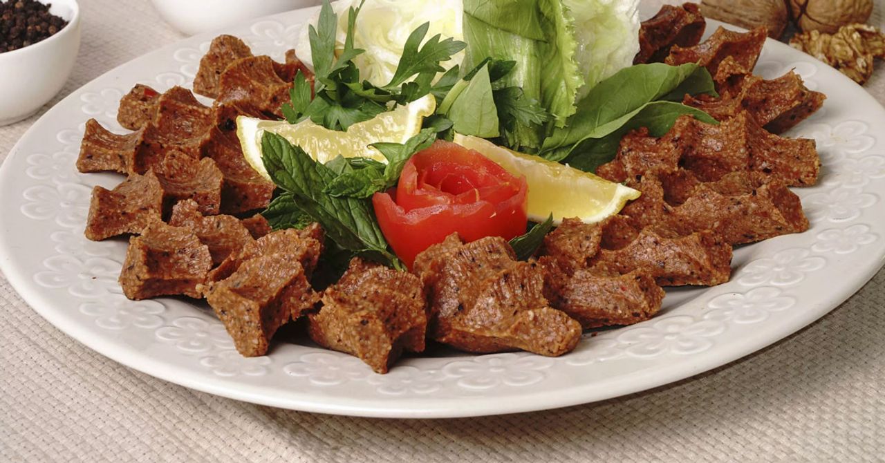 etsiz çiğ köfte yapımı