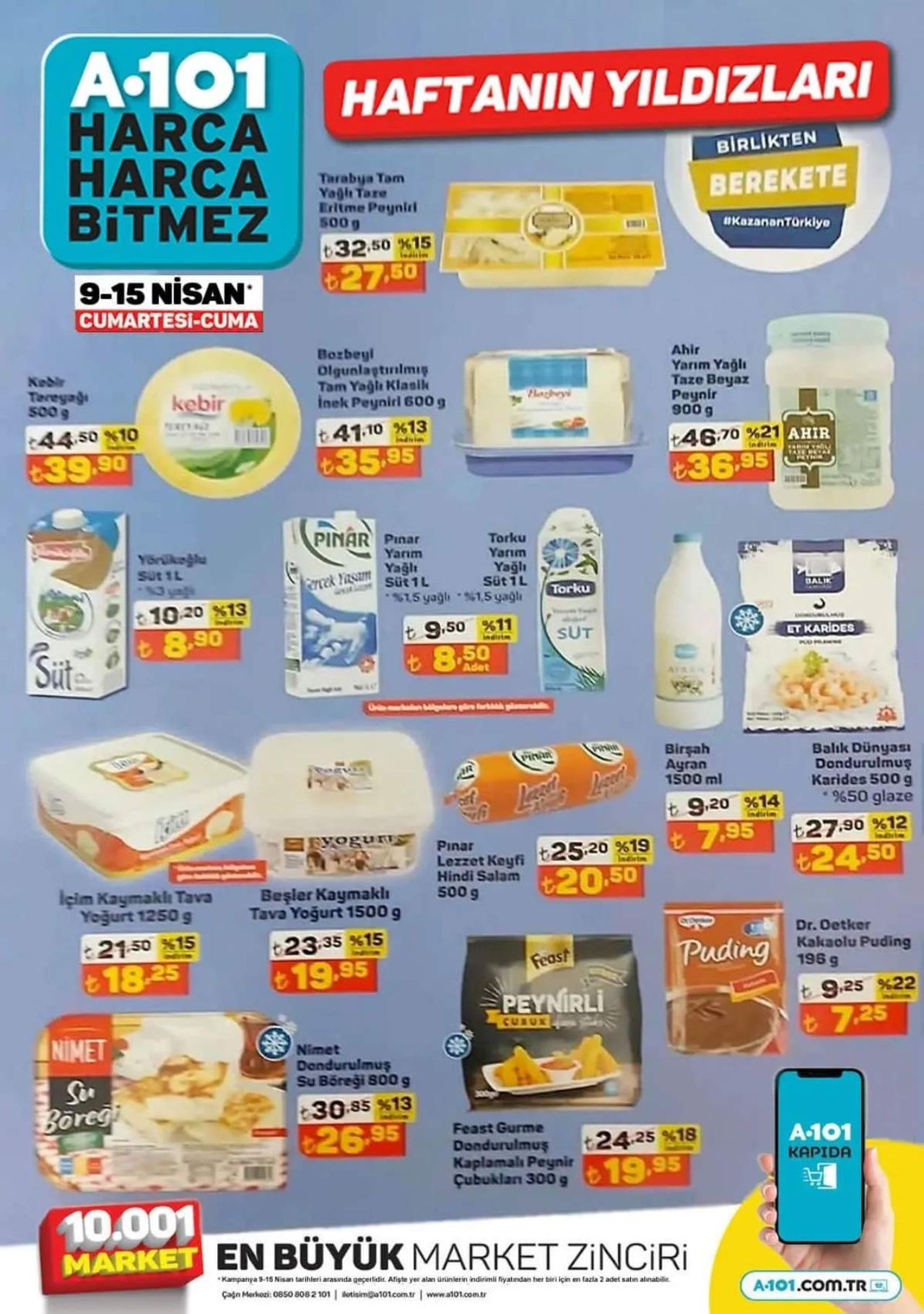 12 Nisan Salı A101 aktüel ürün kataloğu