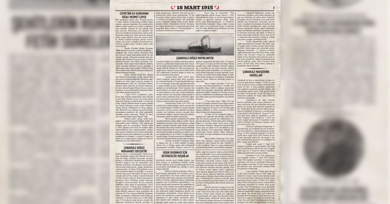18 Mart Çanakkale Deniz Zaferi