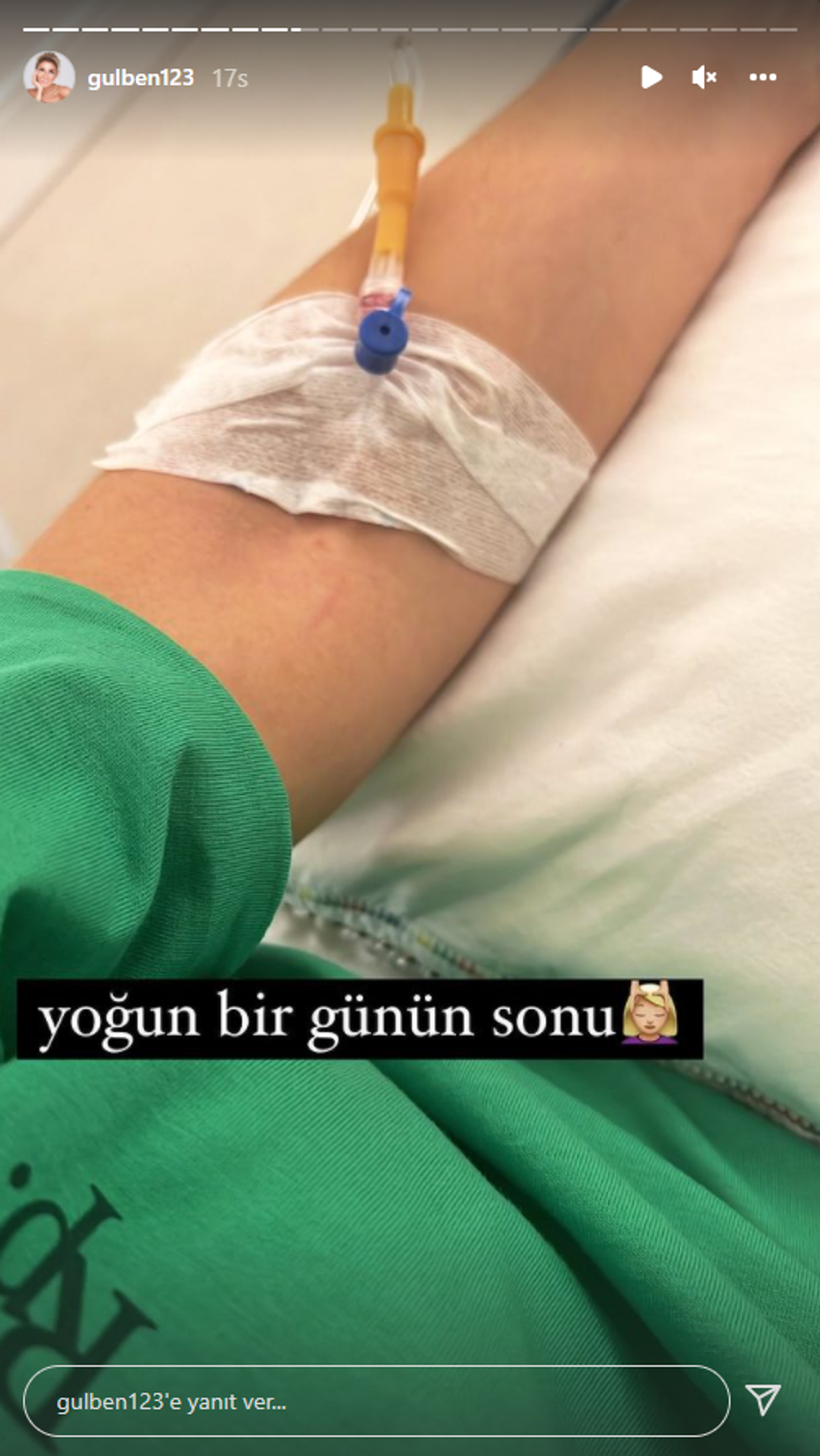 gülben ergen hastalandı gülben ergen hastalandı