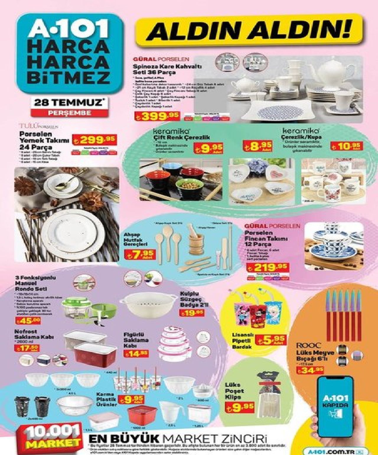 28 Temmuz A101 aktüel ürünler 28 Temmuz A101 aktüel ürünler