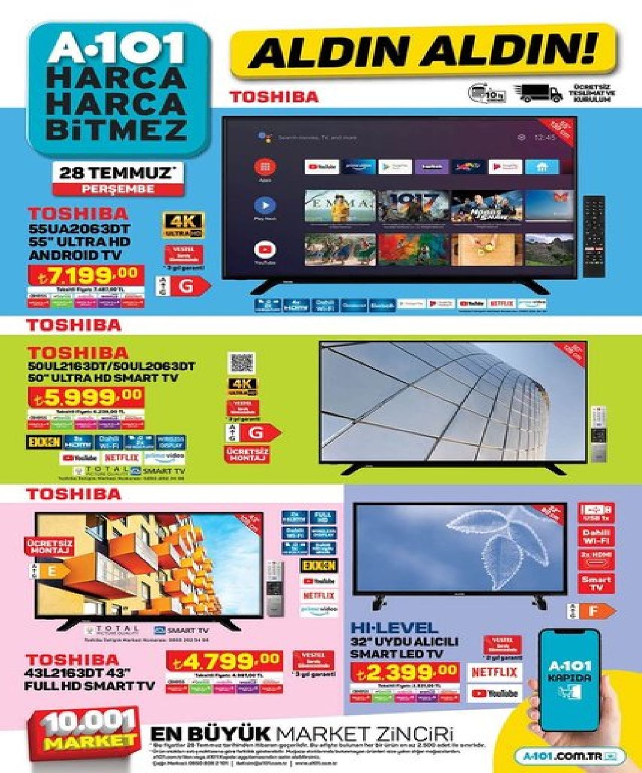 28 Temmuz A101 aktüel ürünler 28 Temmuz A101 aktüel ürünler