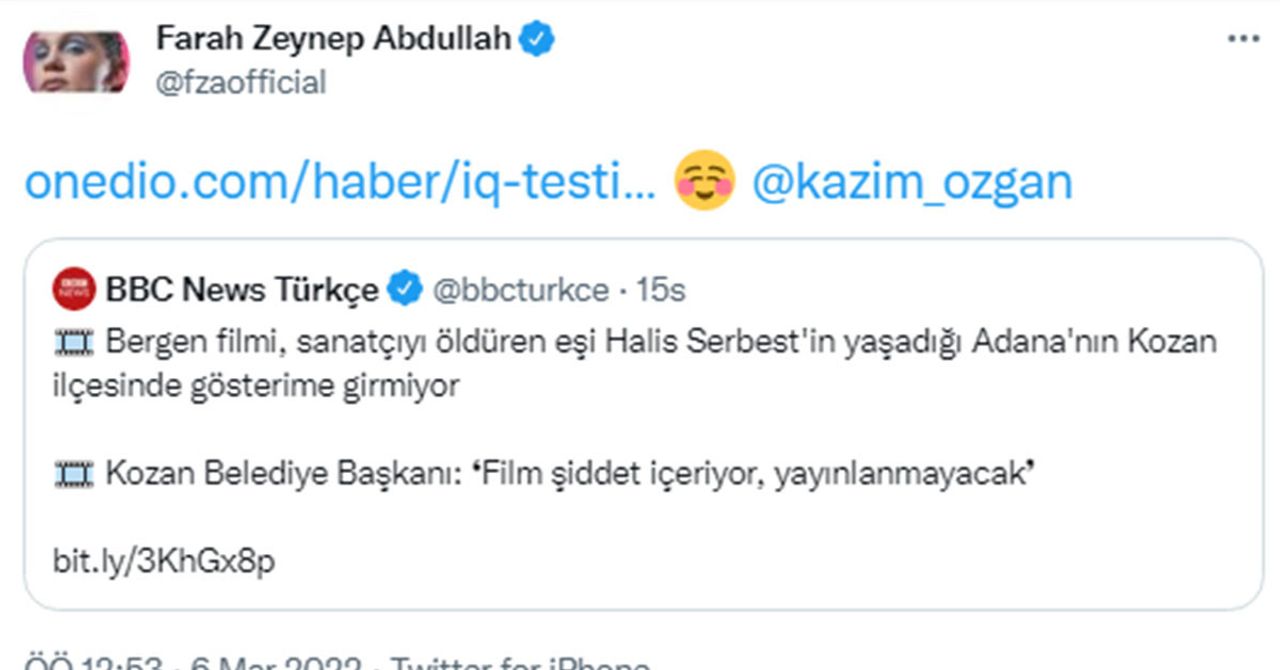 Farah Zeynep Abdullah Farah Zeynep Abdullah