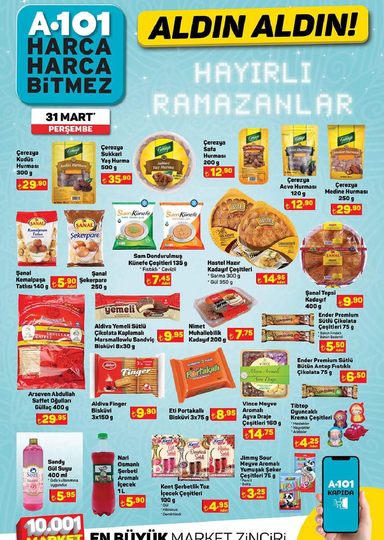 31 Mart A101 İndirimli Ürünler 31 Mart Aktüel Ürünler Kataloğu 2022 31 Mart A101 İndirimli Ürünler 31 Mart Aktüel Ürünler Kataloğu 2022