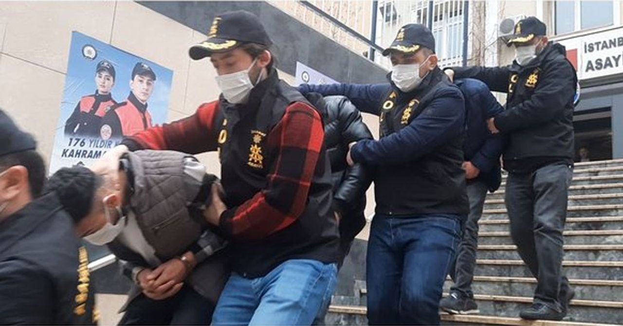 Üç gaspçı da tutuklandı Üç gaspçı da tutuklandı