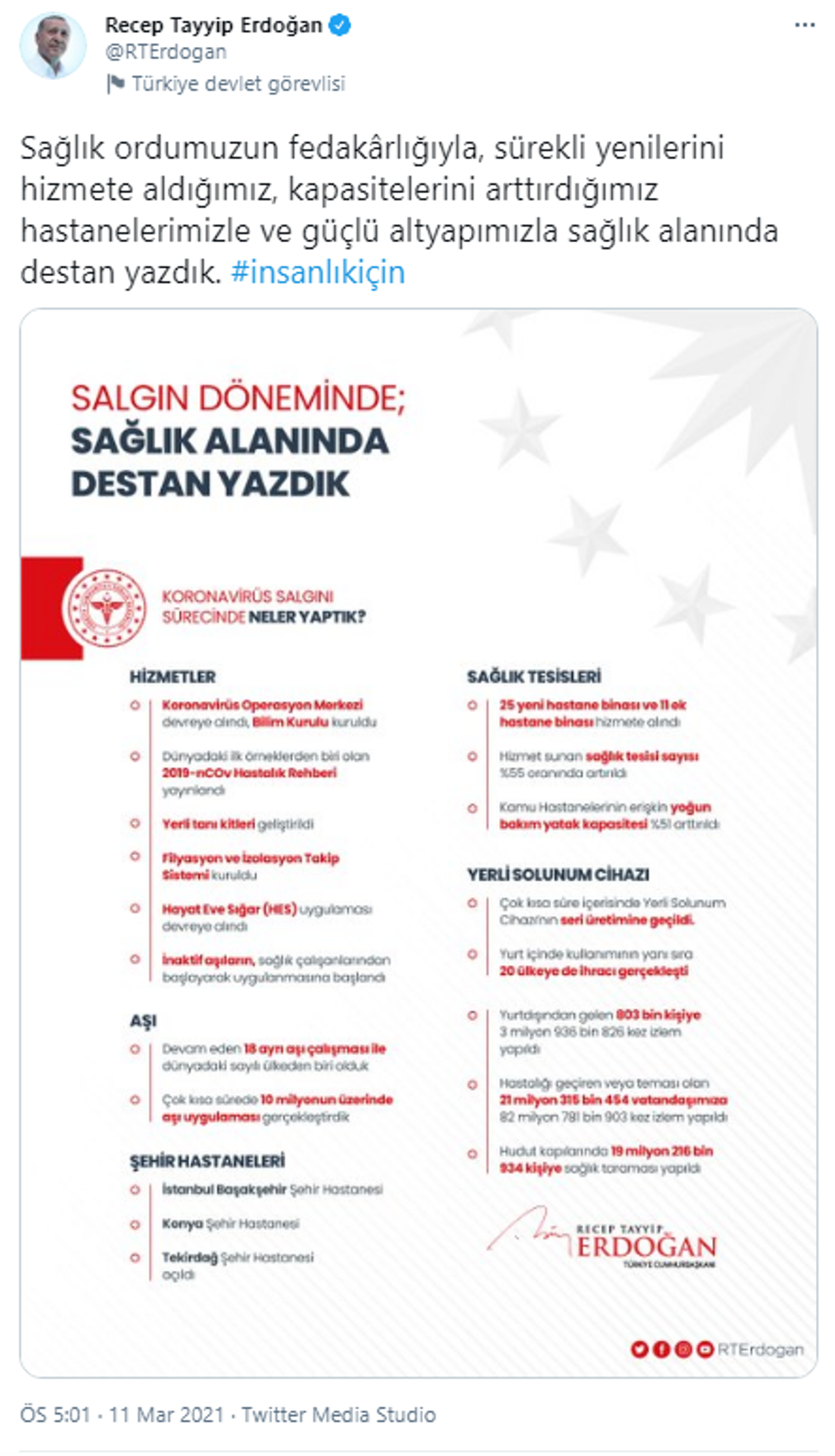 Cumhurbaşkanı Erdoğan: Sağlık Alanında Destan Yazdık5498798 Cumhurbaşkanı Erdoğan: Sağlık Alanında Destan Yazdık5498798