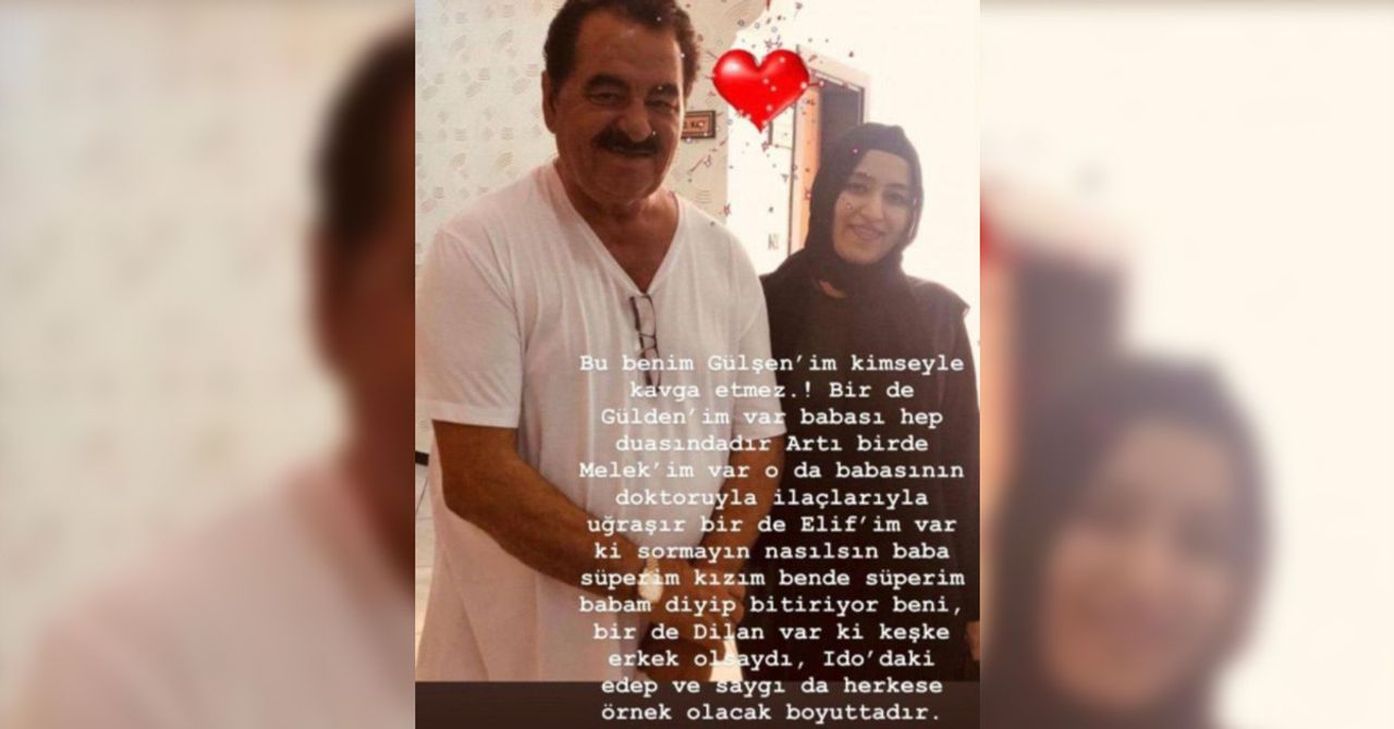 İbrahim Tatlıses kızıyla fotoğrafını paylaştı İbrahim Tatlıses kızıyla fotoğrafını paylaştı