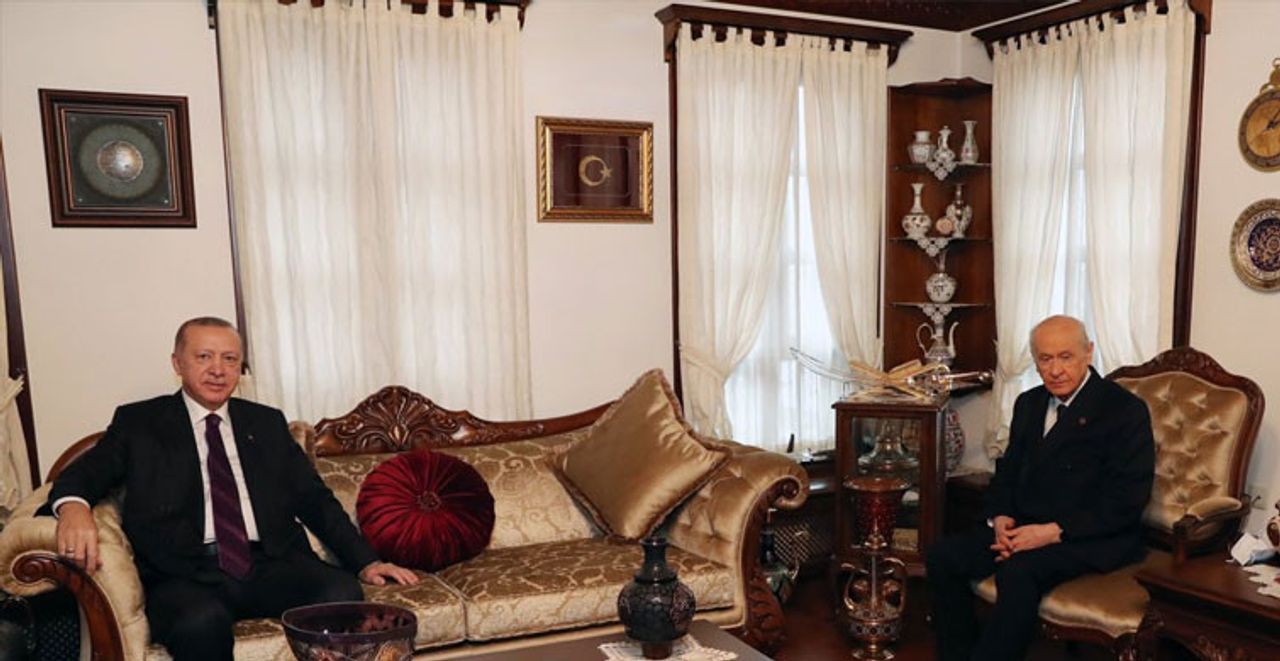 Cumhurbaşkanı Erdoğan ile Devlet Bahçeli Cumhurbaşkanı Erdoğan ile Devlet Bahçeli