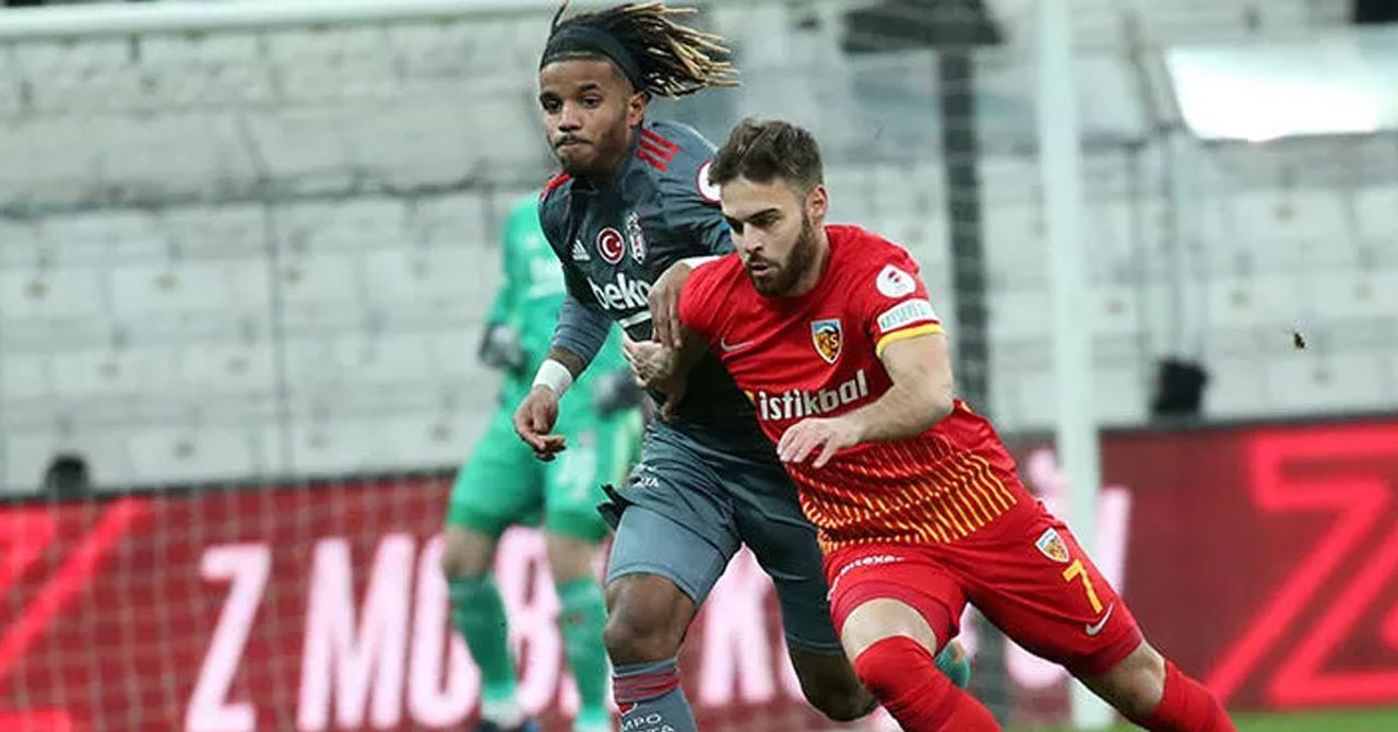 Beşiktaş ile Kayserispor Türkiye Kupası