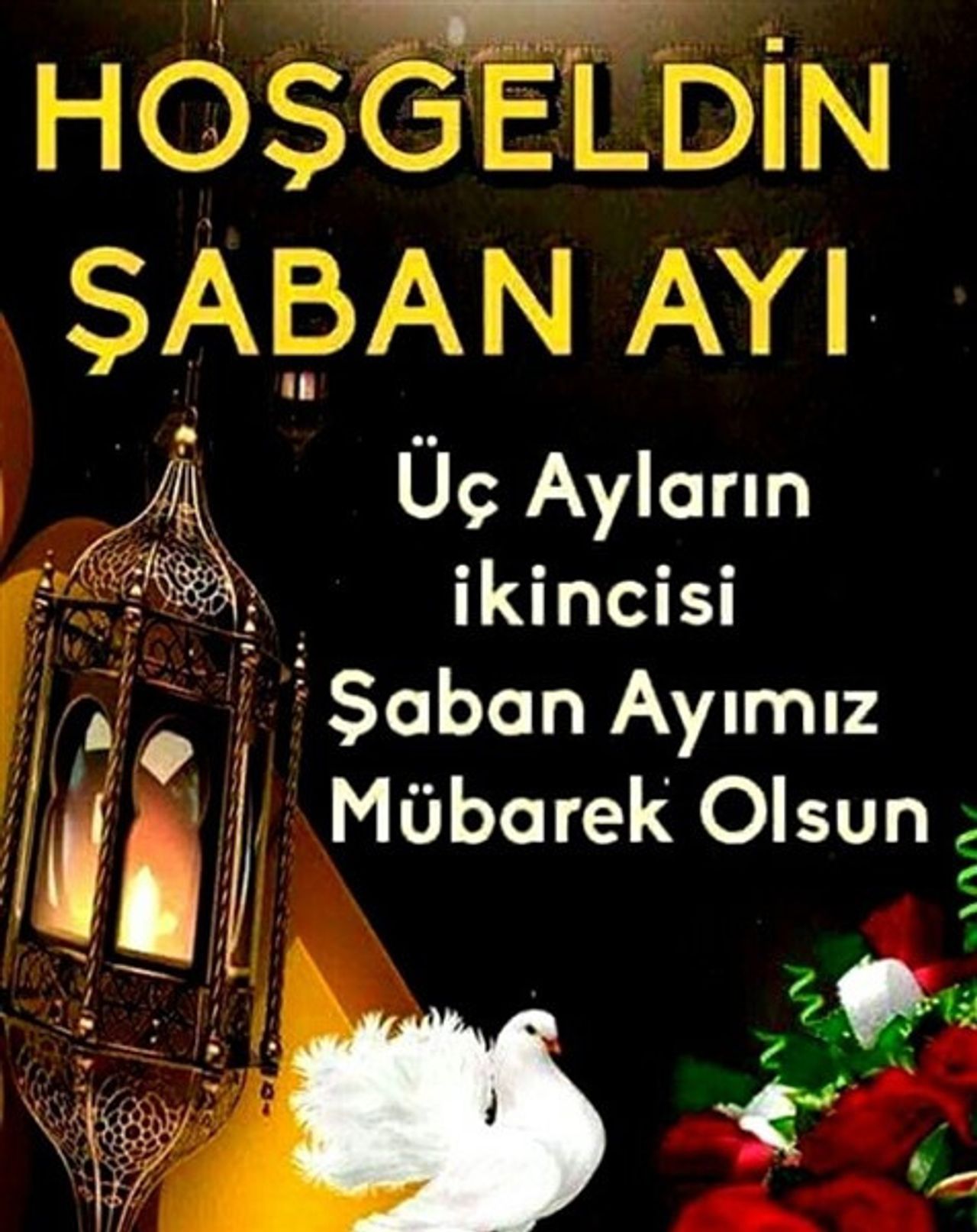 Şaban ayı anlamlı mesajlar