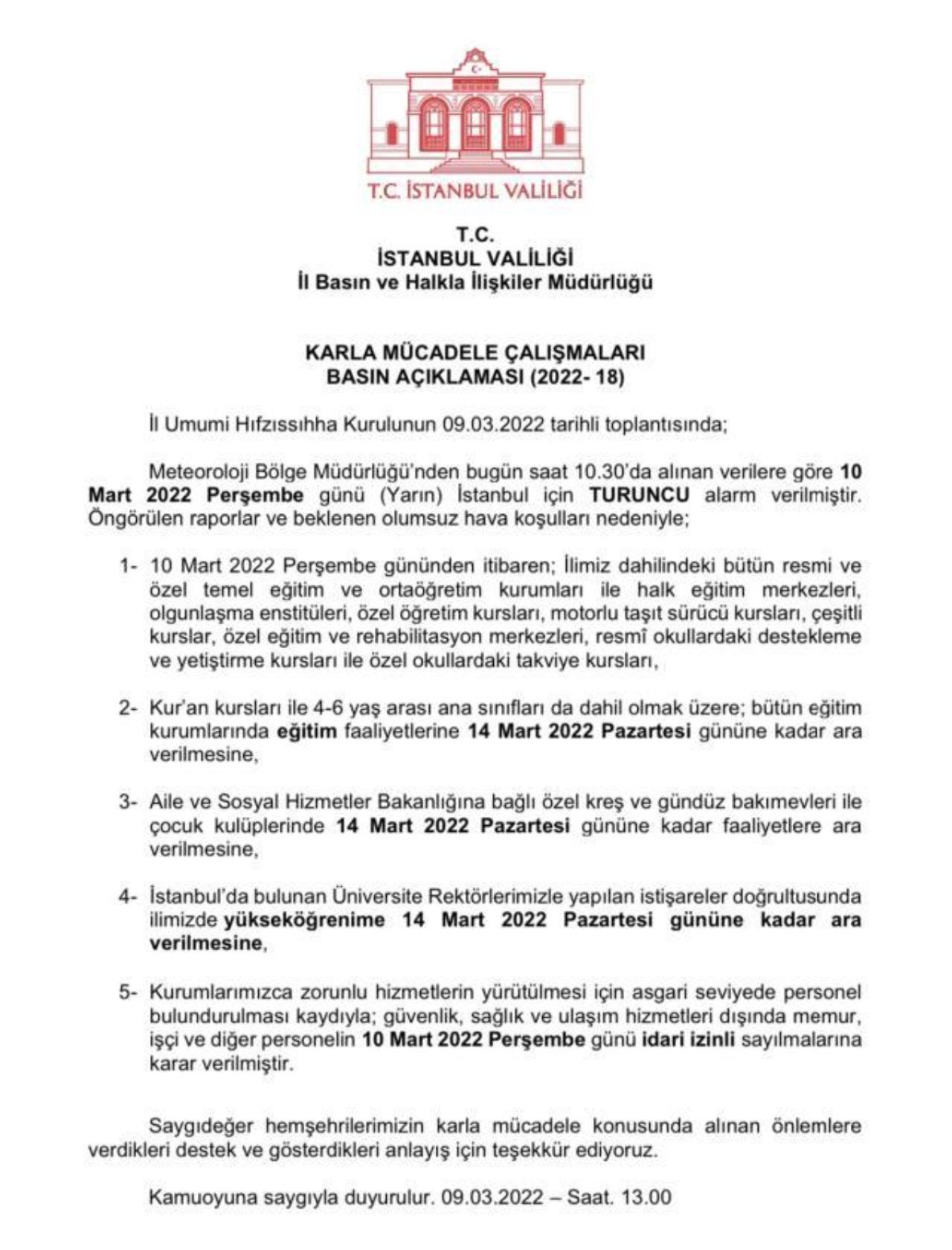 vali açıklaması vali açıklaması