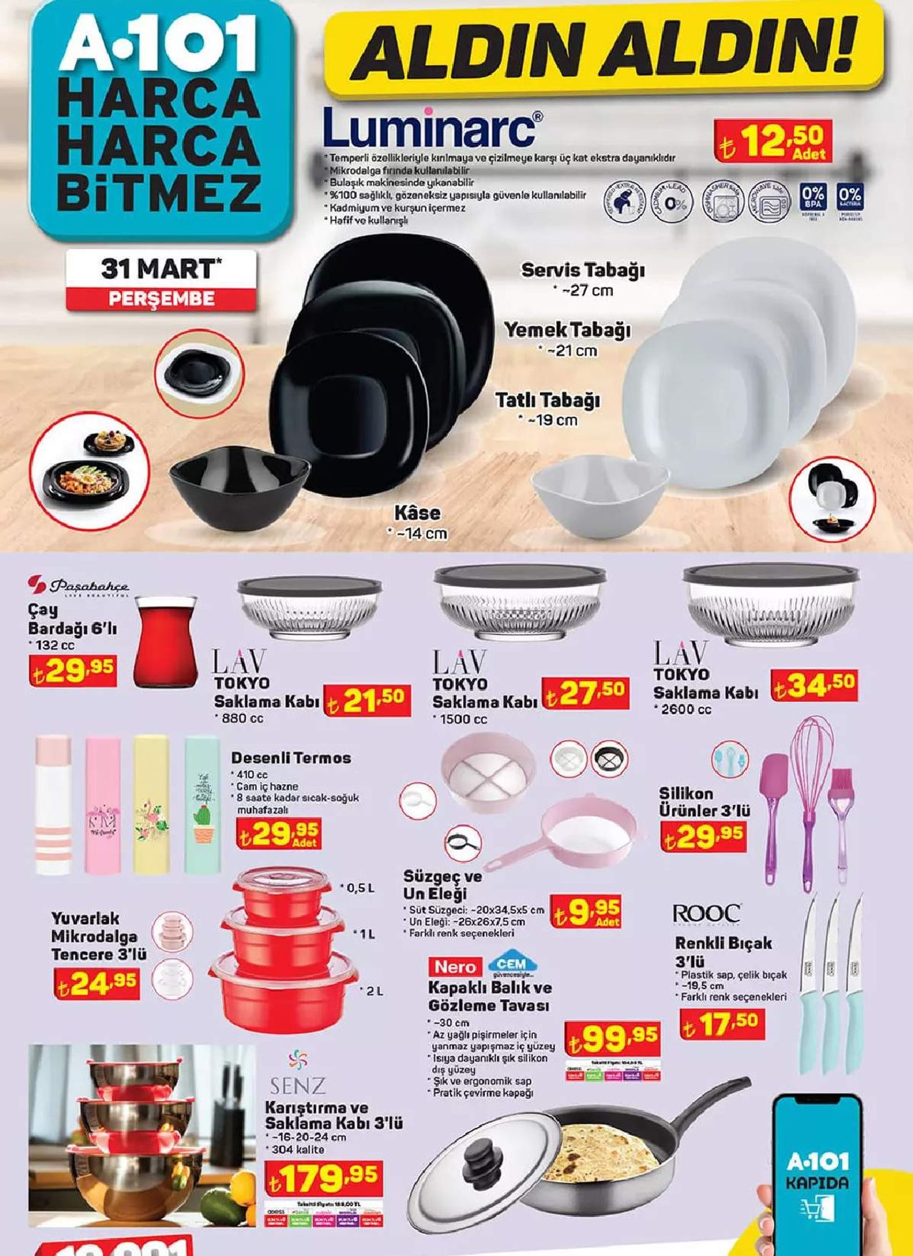 A101 31 Mart 2022 Ramazana özel aktüel indirimli ürünler kataloğu A101 31 Mart 2022 Ramazana özel aktüel indirimli ürünler kataloğu