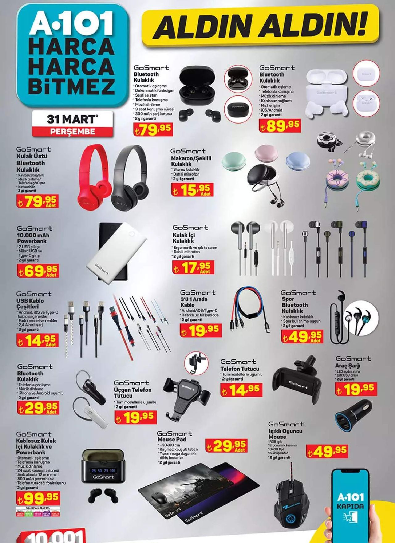 A101 31 Mart 2022 Ramazana özel aktüel indirimli ürünler kataloğu A101 31 Mart 2022 Ramazana özel aktüel indirimli ürünler kataloğu