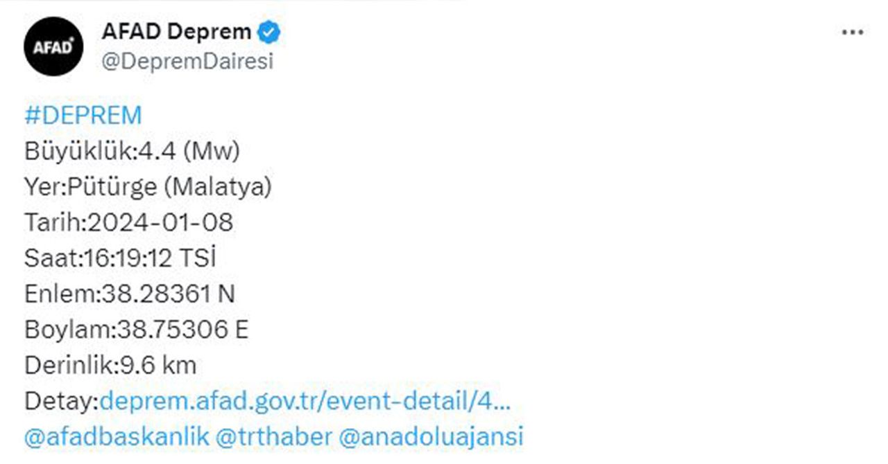 Afad açıklama Afad açıklama