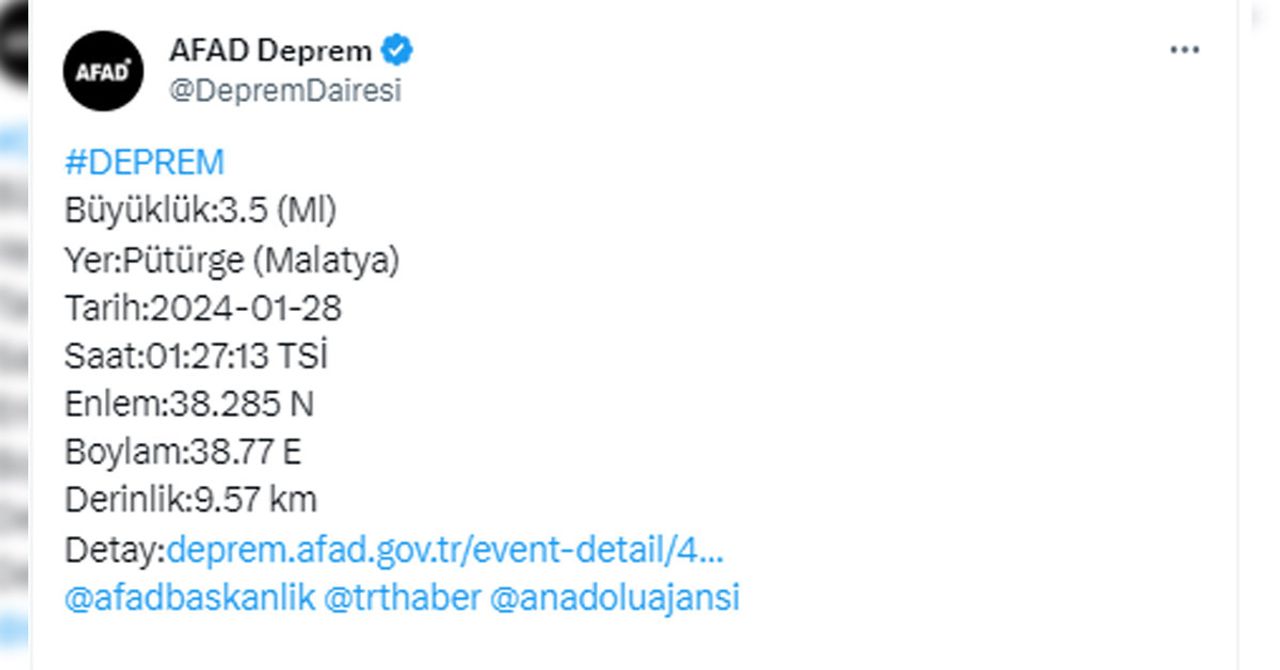 Afad malatya