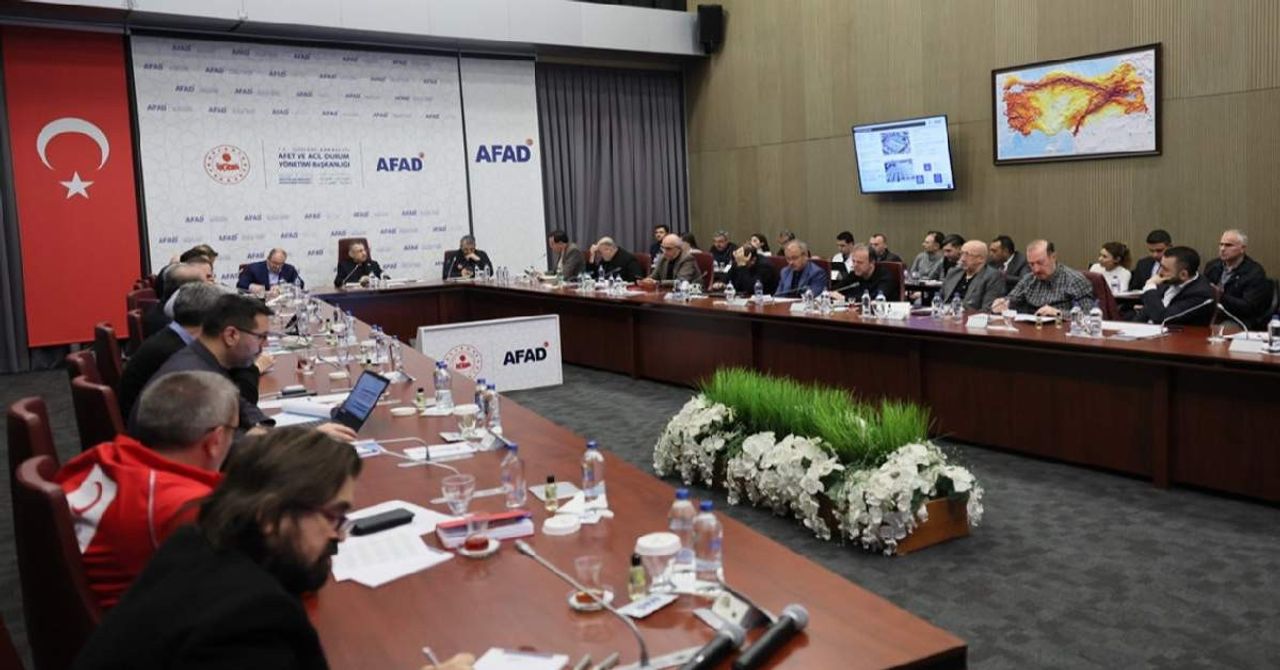AFAD Toplantı AFAD Toplantı