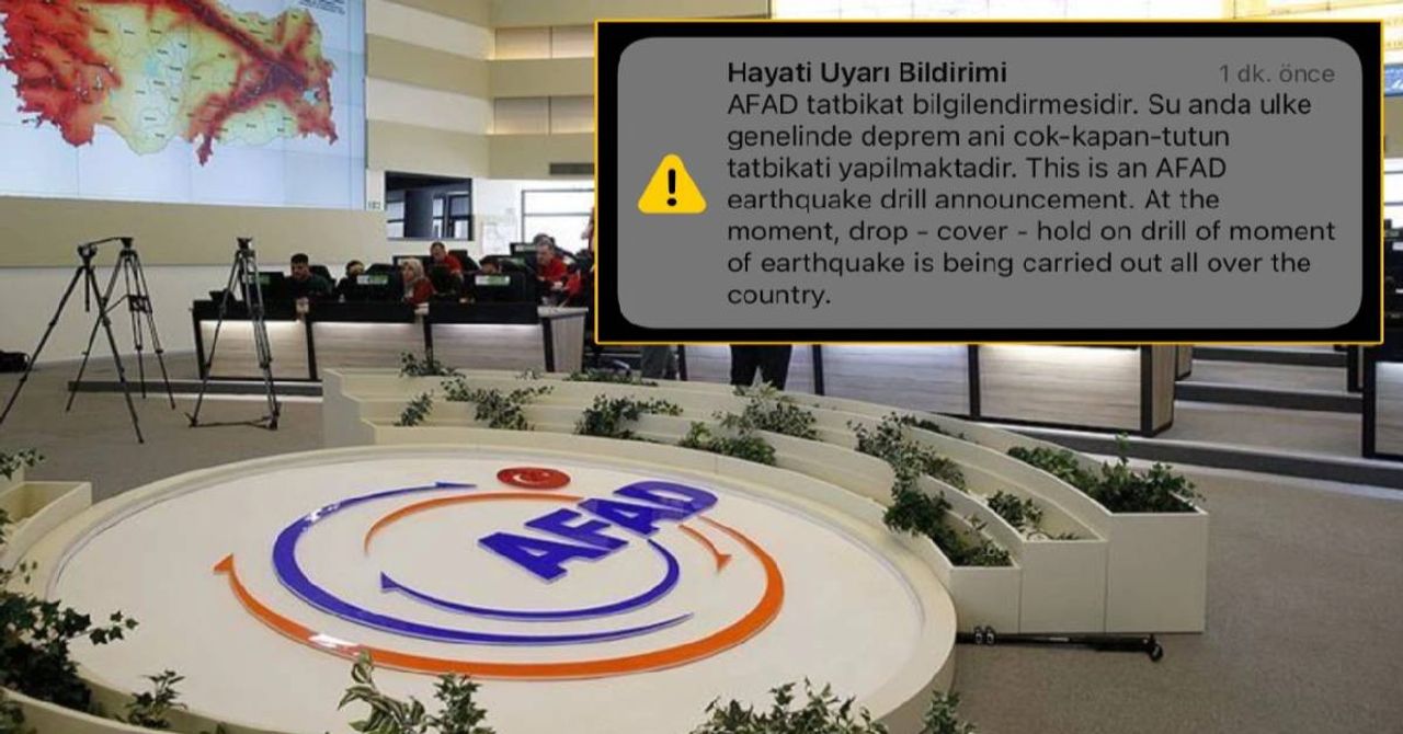 AFAD Uyarı Bildirimi Neden Gelmedi AFAD Uyarı Bildirimi Neden Gelmedi