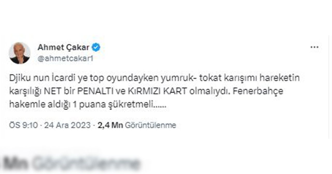 Ahmet Çakar Ahmet Çakar