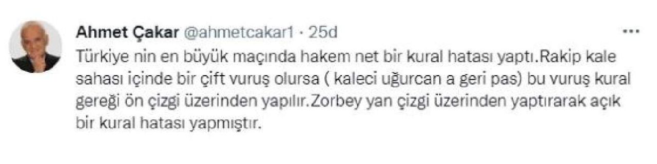 Ahmet Çakar Ahmet Çakar