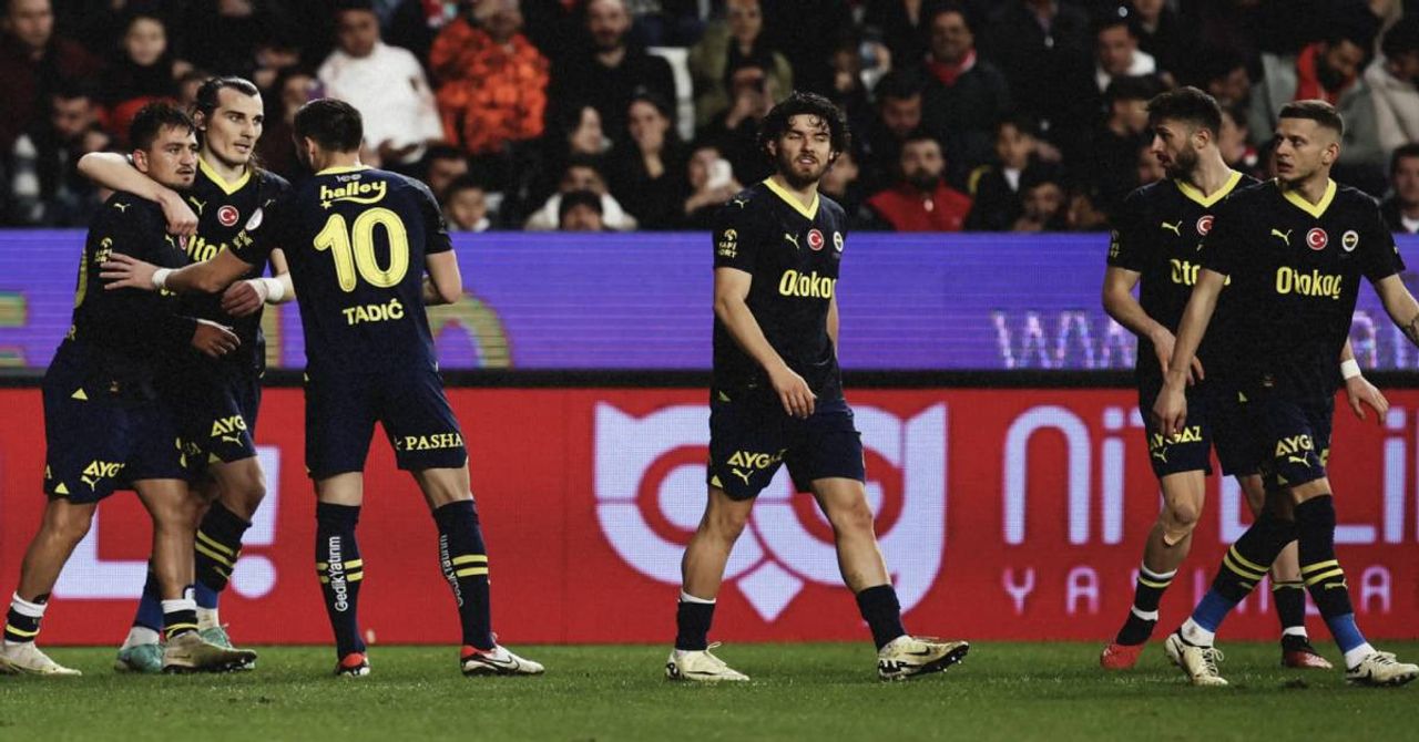 Antalyaspor Fenerbahçe Antalyaspor Fenerbahçe