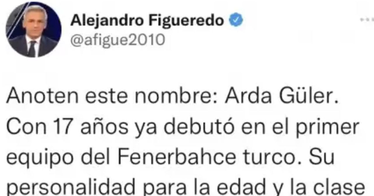Arda Güler hakkında ünlü gazeteciden dikkat çeken sözler geldi. Arda Güler hakkında ünlü gazeteciden dikkat çeken sözler geldi.