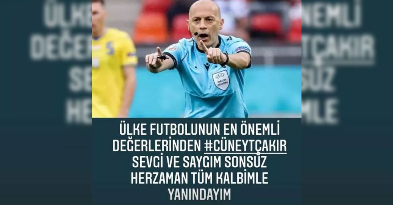 Arda Turan, Cüneyt Çakır