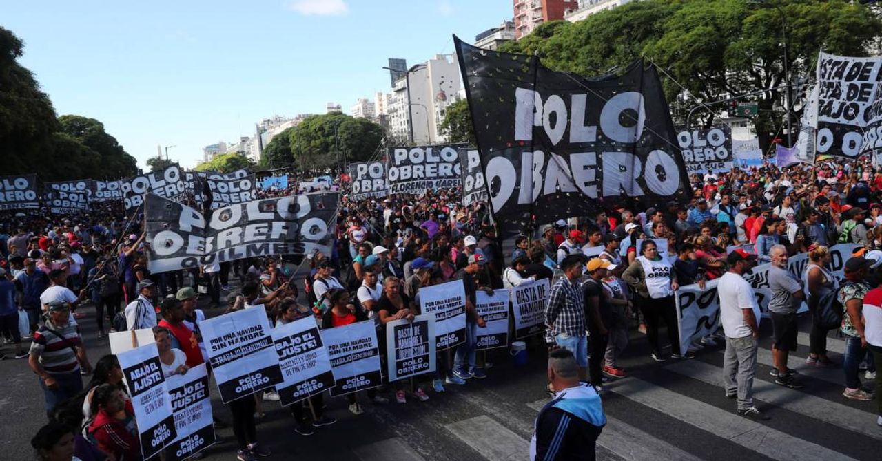 Arjantin protesto Arjantin protesto