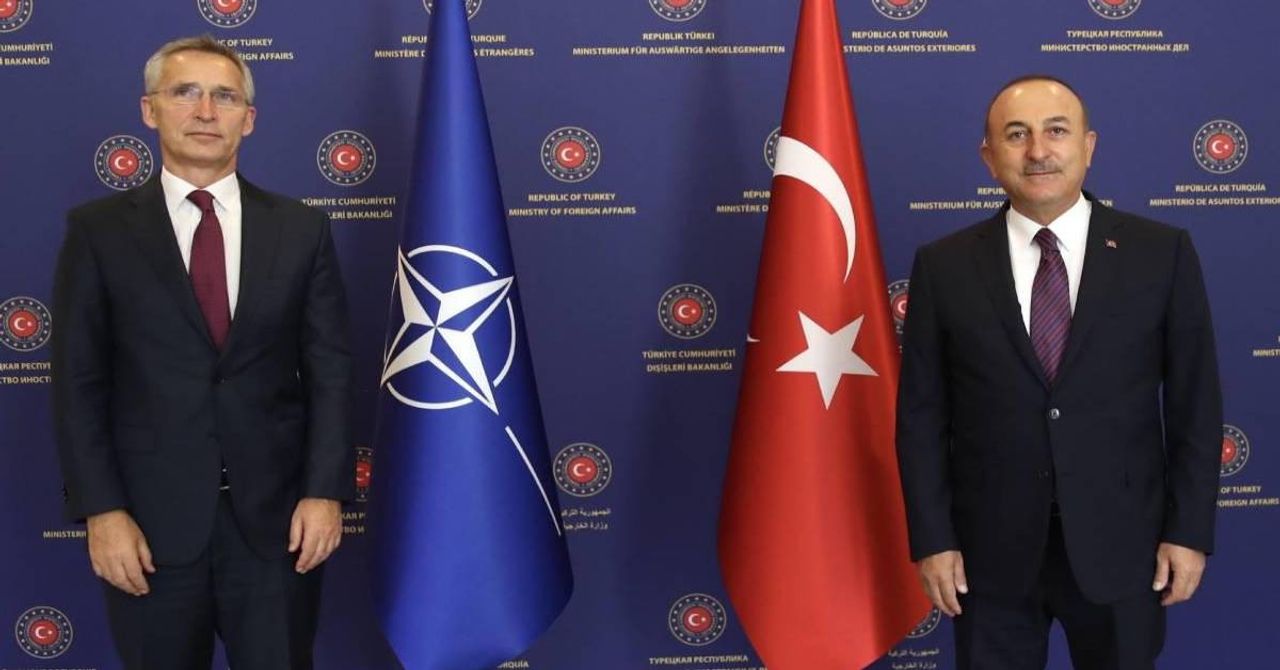 Bakan Çavuşoğlu Stoltenberg Bakan Çavuşoğlu Stoltenberg