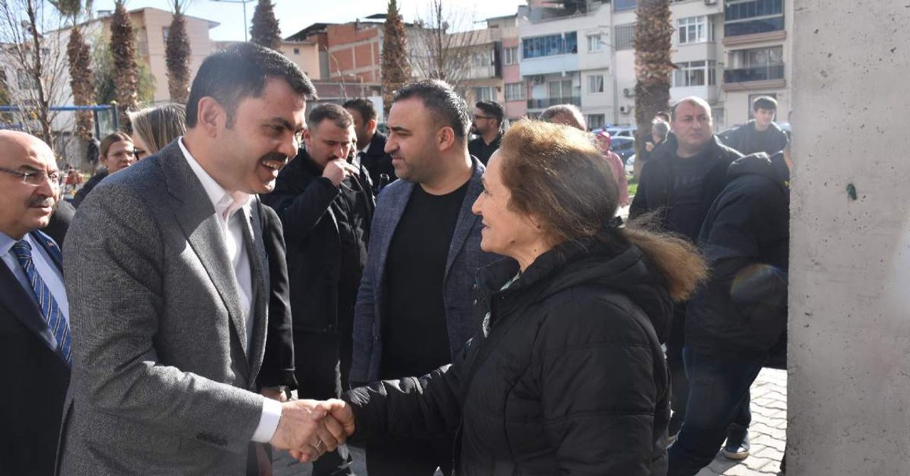 Bakan Kurum Hatice Baltrak Ziyaret Bakan Kurum Hatice Baltrak Ziyaret