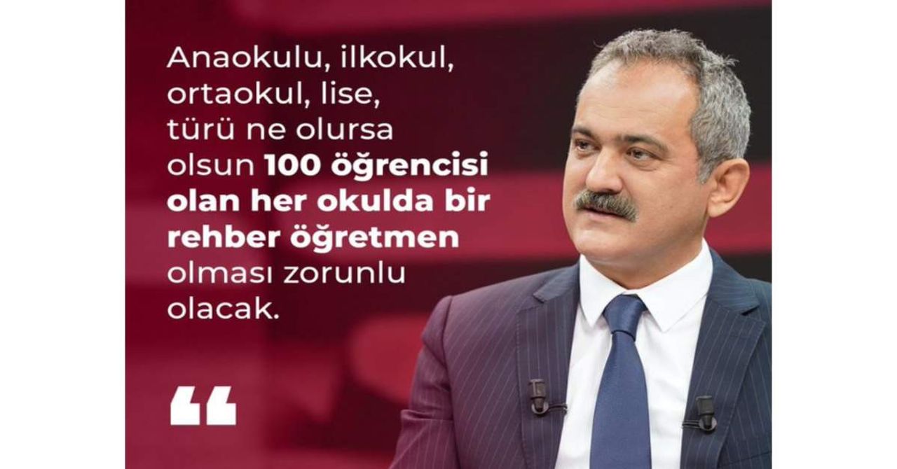 Bakan Özer Rehber Öğretmen Bakan Özer Rehber Öğretmen