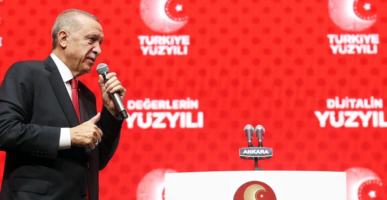 Başkan Erdoğan Türkiye Yüzyılı tanıtım toplantısı Başkan Erdoğan Türkiye Yüzyılı tanıtım toplantısı