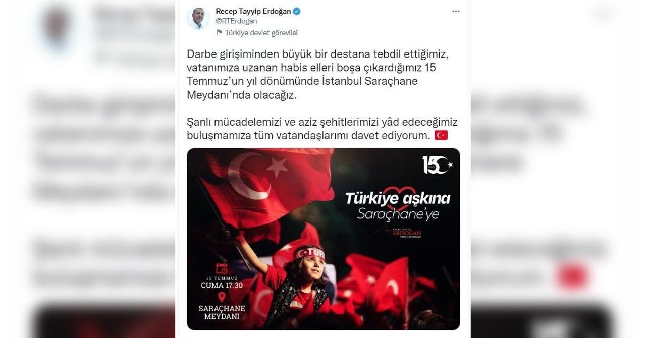 Başkan Erdoğan
