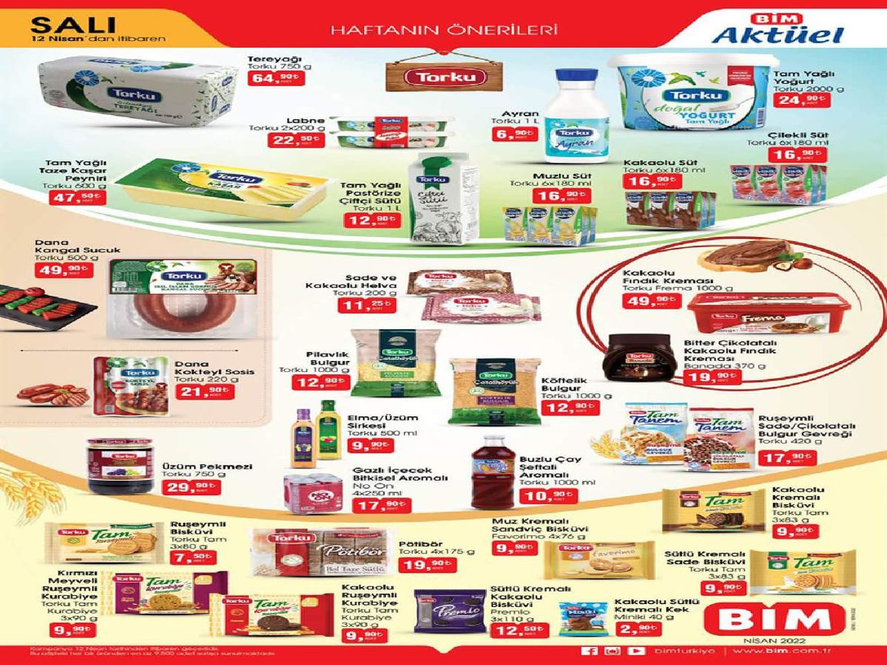 BİM 12 Nisan aktüel katalog BİM 12 Nisan aktüel katalog