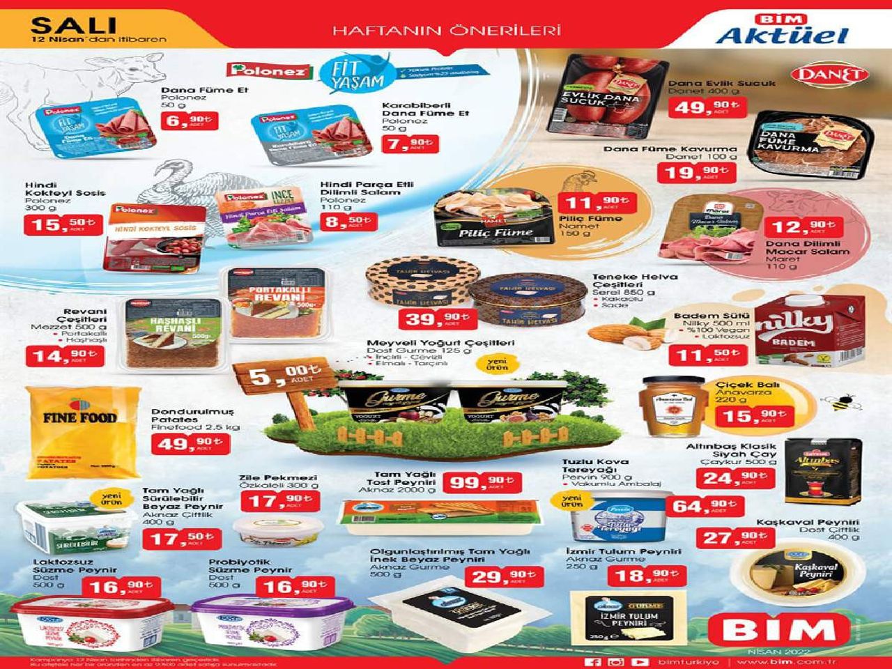 BİM 12 Nisan aktüel katalog BİM 12 Nisan aktüel katalog