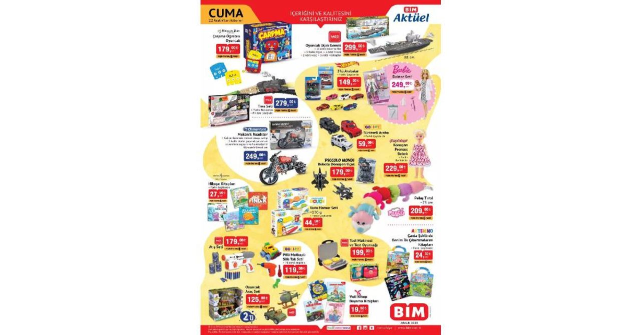 BİM 22 Aralık Aktüel BİM 22 Aralık Aktüel