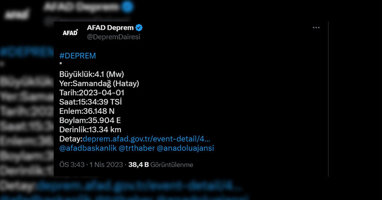 Birinci deprem Birinci deprem