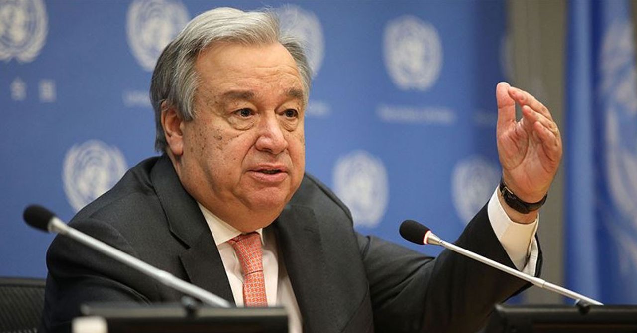 BM Genel Sekreteri Antonio Guterres BM Genel Sekreteri Antonio Guterres