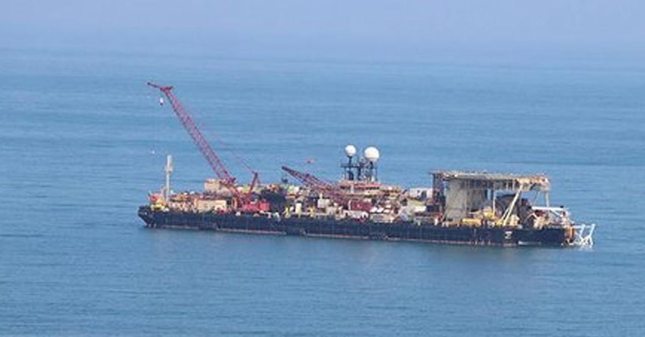 Boru serimine başladı Boru serimine başladı