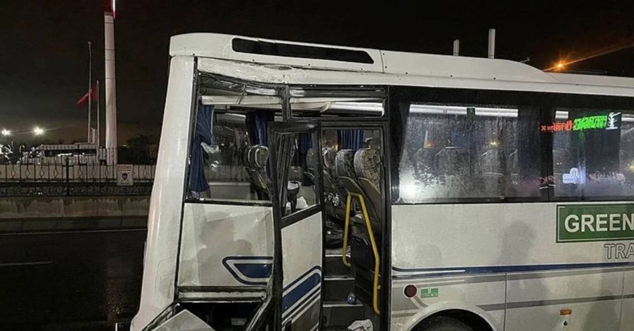 Bursa Tur Otobüsü Kaza Bursa Tur Otobüsü Kaza