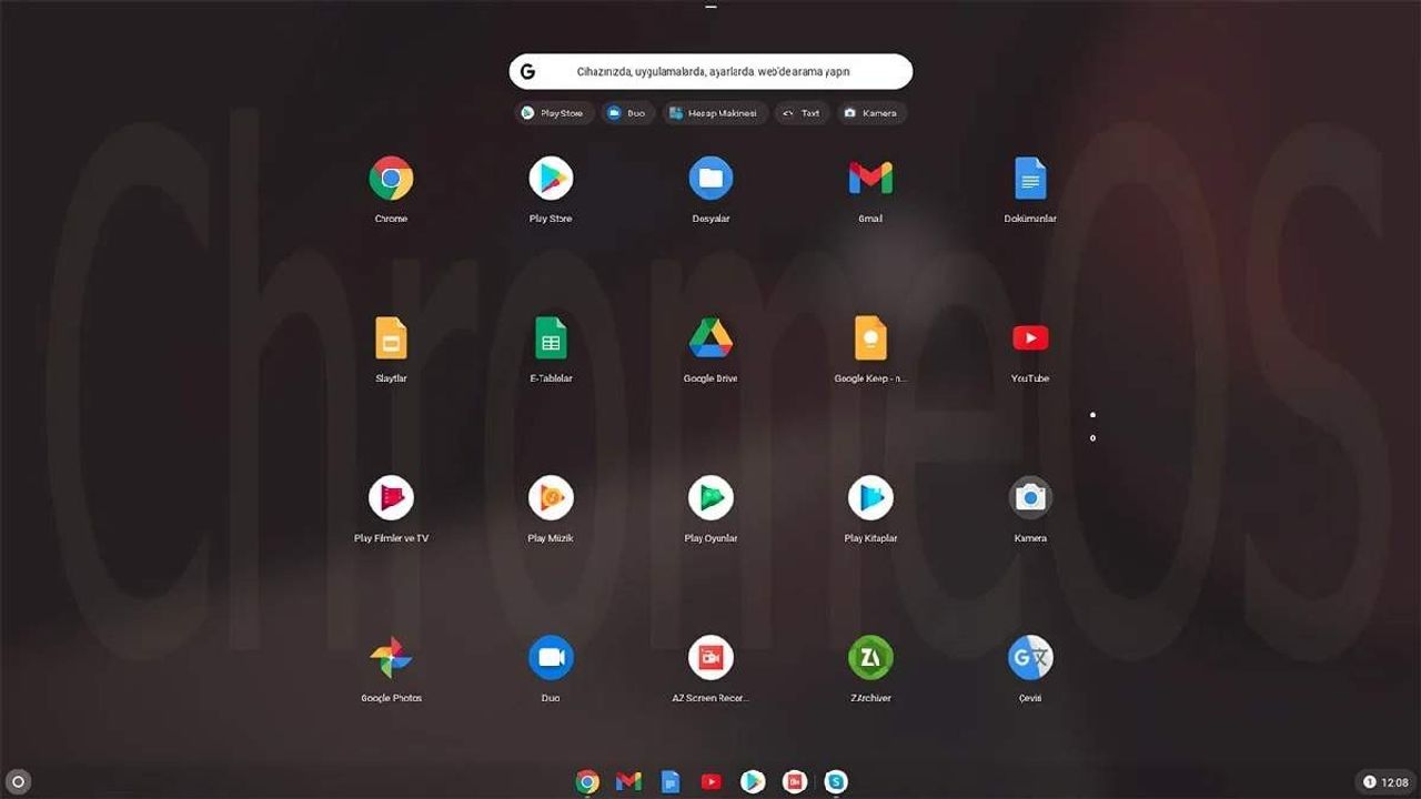 Chrome OS işletim sistemi Chrome OS işletim sistemi
