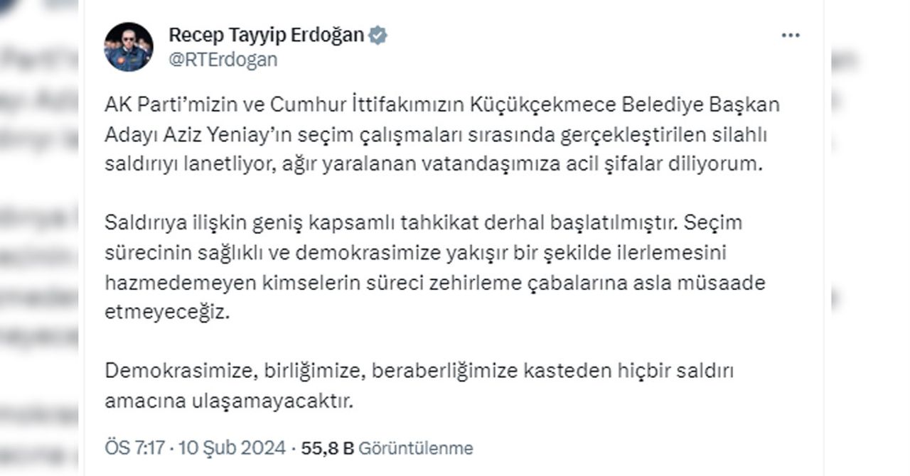 Cumhurbaşkanı Erdoğan açıklama Cumhurbaşkanı Erdoğan açıklama