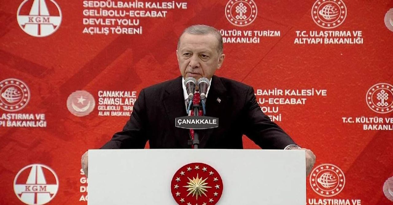 Cumhurbaşkanı Erdoğan Çanakkale-1 Cumhurbaşkanı Erdoğan Çanakkale-1